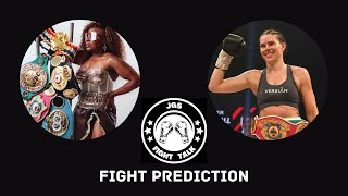 Franchon CrewsDezurn vs Savannah Marshall [upl. by Jaala]