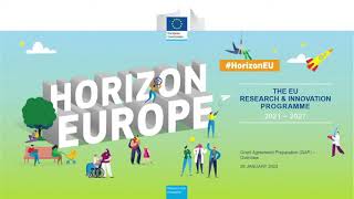 Horizon Europe Coordinators Day Grant Agreement Preparation [upl. by Epstein115]