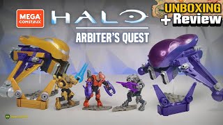 ARBITERS QUEST  HALO MEGA CONSTRUX UNBOXING amp REVIEW [upl. by Ronoc]