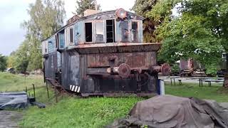 Chabówka Skansen Taboru Kolejowego Pług odśnieżny [upl. by Ytineres]