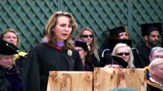 Scripps College 2009 Commencement Gabrielle Giffords part 2 [upl. by Prudie]