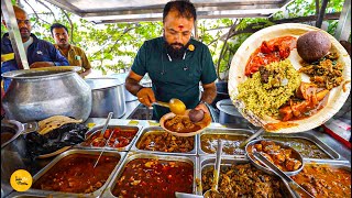 Bangalore Non Veg King Making Huge varieties of Non Veg In 1 Thali Rs 100 Only l Karnataka Food [upl. by Anayeek514]