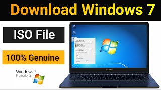 How to Download Windows 7 ISO File  Download Windows 7 ISO file  Windows ISO Disk Image 100 Gen [upl. by Nomde]