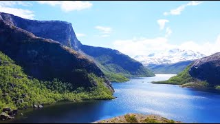 Superbe voyage aérien audessus des montagnes nature et zen relaxation drone musique relaxante [upl. by Corvin]