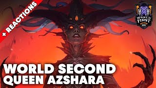 World Second Queen Azshara  Limit  Reactions and Interviews [upl. by Lipps223]