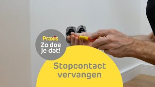 Hoe vervang je een stopcontact  Zo doe je dat  Praxis [upl. by Einahpets454]