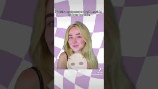 sabrina carpenter skin care routine sabrinacarpenter skincare getreadywithme celebrityskincare [upl. by Surovy884]