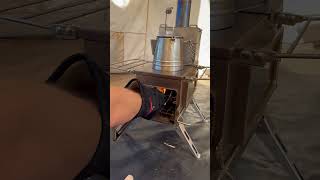 🔥✨ Winnerwell External Air Intake stove winnerwellstove winnerwell camping campfire [upl. by Aitnic]