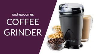 Andrew James Coffee Grinder [upl. by Leyameg704]