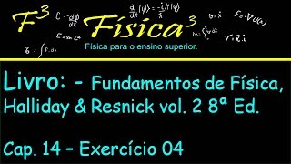 Cap 14 Fluidos Ex 04 Resolvido Fund da Física Halliday Resnick vol 2 Ed 8 [upl. by Carine]