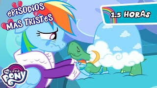 Episodios más tristes 💔 My Little Pony en español 🦄La magia de la amistad  FiM 1 Horas [upl. by Adolphe]