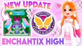 Enchantix High Is Back Because of This Update In Royale High Old Lobbies Fanmade Roblox 🏰 [upl. by Tegdirb580]