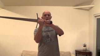 Longsword hilt length and context in historical fencing [upl. by Mcroberts]