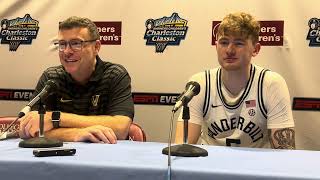 Mark Byington on Vanderbilts win over Seton Hall [upl. by Norword]