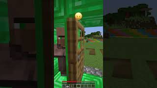 Spent All Emeralds For House vs Emoji Fair Reaction shorts meme minecraft [upl. by Corneille236]