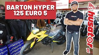 Prezentacja Barton Hyper 125 Euro 5 Nowość [upl. by Reifel]