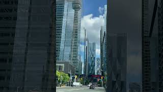 Bremner Blvd in the front of the CN Tower [upl. by Loria927]