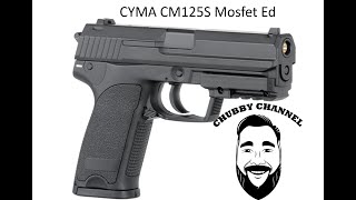 cyma cm125s unboxing and review of a mosfet airsoft replica [upl. by Harmony]