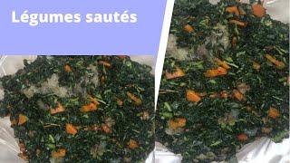 Comment faire les légumes sautés à la camerounaise [upl. by Eirdua]