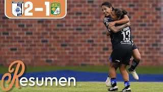 QUERÉTARO 21 LEÓN J10  DOBLETE de SANTAMARÍA y GALLOS FEMENIL sueña con LIGUILLA [upl. by Aicinet894]