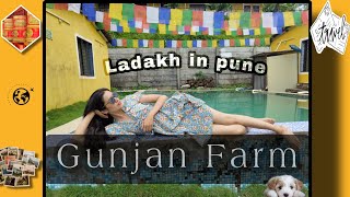 Ladakh in Pune  Gunjan Farms  Budget Farmhouse  Travel Vlog  Panshet [upl. by Tunnell84]