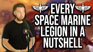 Every Single Warhammer Space Marine Legion in a Nutshell [upl. by Pressman288]