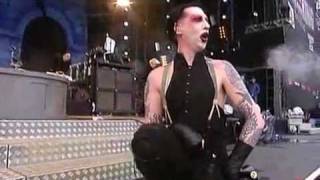 01  Marilyn Manson  Rock AM Ring 2003  Thaeter and Disposable Teens [upl. by Ahseekan]