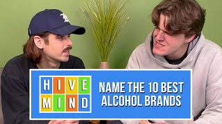 Guessing The 10 Best Alcohol Brands [upl. by Annaesor]