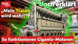 Die größten Motoren der Welt Bloch erklärt 248  auto motor und sport [upl. by Carny]