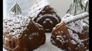 Food  Cook  Cooking  Tasty  Gingerbread Village Cake [upl. by Ariaek]