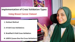 Cross Validation types with code بالعربي [upl. by Uriah]