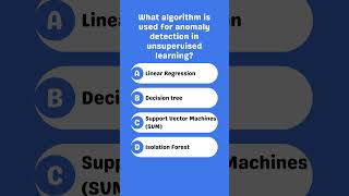 What algorithm is used for anomaly detection in unsupervised learning [upl. by Prebo259]