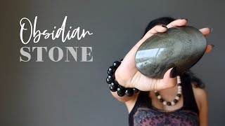 Obsidian Stone Meanings Uses amp Healing Properties  AZ Satin Crystals [upl. by Hartfield]