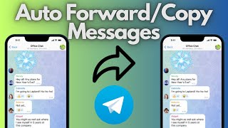 How to auto forward or copy messages of telegram groupchannel [upl. by Aspa]