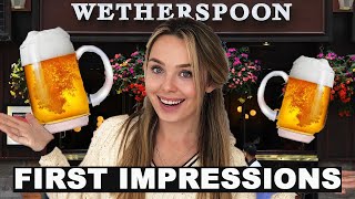 FIRST TIME WETHERSPOONS 2021  BEST and WORST Wetherspoon in ENGLAND [upl. by Marlette657]