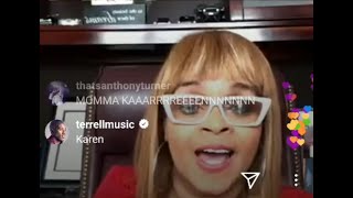 FUN QampA with Karen Clark Sheard on IG Live Must See [upl. by Parik634]