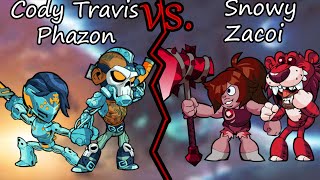 Cody Travis amp Phazon VS Snowy amp Zacoi  Brawlhalla Mammoth Cup 2v2 [upl. by Anomas685]