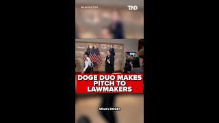 DOGE duo makes pitch to lawmakers [upl. by Mazel146]