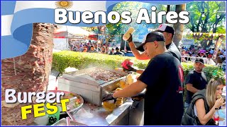 【4K】𝐖𝐀𝐋𝐊 🍔 Hipodromo Buenos Aires 🇦🇷 ARGENTINA 4k video walking 2023  🄷🄳🅁 HDR [upl. by Aldercy]