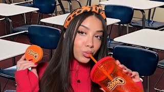 POV You’re Sitting Next to The Hot Cheeto Girl 🌶️🔥 She pampers you ASMR [upl. by Horter]