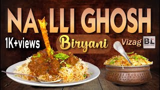 Nalli Ghosh Biryani  Biryanis Lounge Restaurant  satishfoodlovers vizag [upl. by Krug]