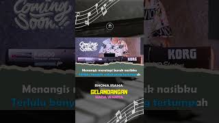 GELANDANGAN  Karaoke Nada Wanita  RHOMA IRAMA  teaser dangdutkaraoke karaokezone [upl. by Gunter]