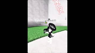 tysm for 51 subs roblox edit [upl. by Borrell]