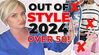 2024 Fashion Trends for Women Over 50  Whats IN Whats OUT [upl. by Elokkin]