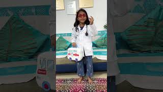 amaira ka doctor look❤️ shorts amairagurjar [upl. by Aven]