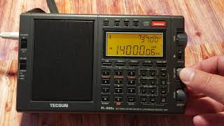 Tecsun PL990x Has superb SSB tuning capability closer to high end desktop radios in performance [upl. by Aidam]