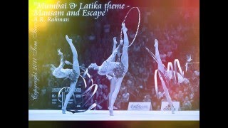 33  quotMumbai amp Latika theme  Mausam and Escapequot Music For Rhythmic Gymnastics Groups [upl. by Heman]