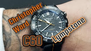 C60 Lympstone  Christopher Ward Watch  1st CW to Feature Inner Rotating Compass Bezel [upl. by Llednek]