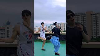 Kpop singer AOORA kActor Dongwook Gore Gore Mukhde Pe dance 😎😎🔥🔥 aoora dw goregoremukhdepe [upl. by Enylorac]