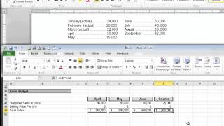 ACCT 210 Budgets sales and collections [upl. by Ennovihc903]